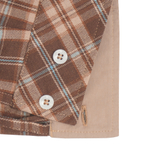 Рубашка Called a Garment Human Flannel "Brown"