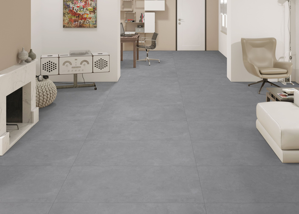 NT Ceramic Cemento Zett Grafite 60x120