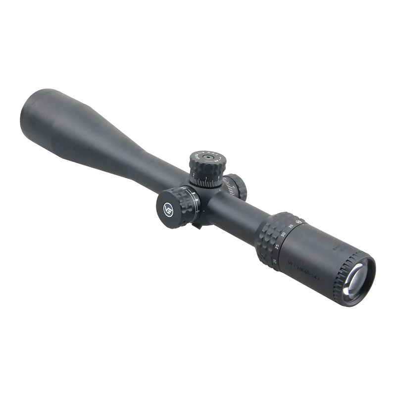 Прицел Vector Optics Sentinel-X 10-40x50, SF, COM-25M - вид в три четверти со стороны окуляра
