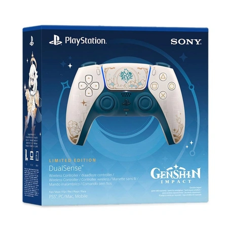Геймпад Sony DualSense Genshin Impact Limited Edition White/Gold/Green