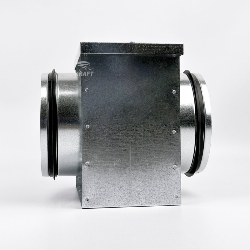 Фильтр кассетный ФЛК-125 d=125 (корпус+кассета) оцинк. сталь