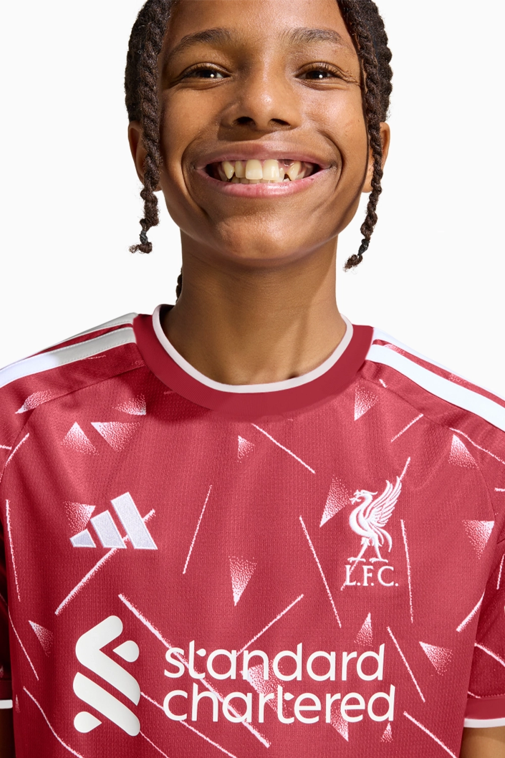Футболка adidas Liverpool FC 226/27 Home Junior - бордовый