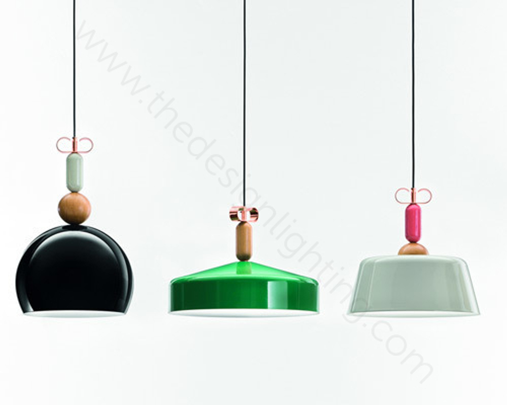 Pendant design lamp  Bon Ton N2D1 by YUUE Design Studio (Pink)