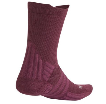Теннисные носки Adidas Cushioned Crew 1P - maroon/wonder white