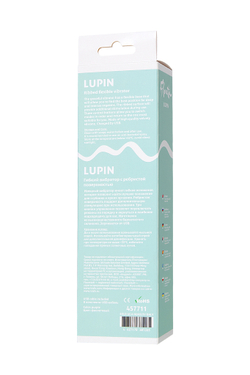 Вибратор Flovetta LUPIN, силикон, фиолетовый, 22 см