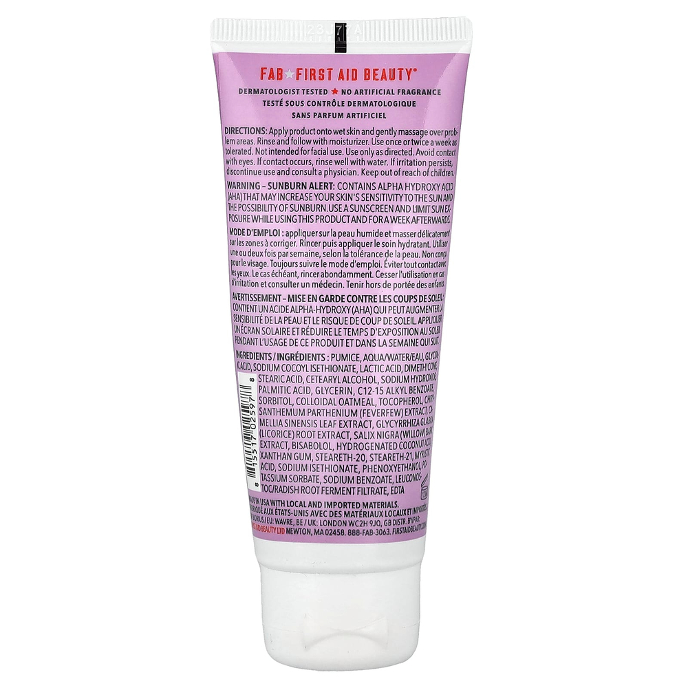 First Aid Beauty, KP Bump Eraser, скраб для тела, с 10% АГК, 56,7 г (2 унции)