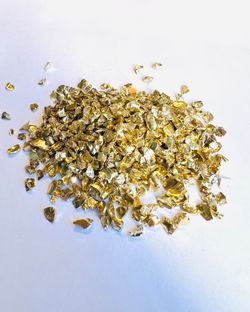 Стеклянная крошка Золотая фракция 3.