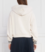 Худи REG MONOTYPE SLV CROP HOODIE Tommy Hilfiger - белый(WW0WW39140)