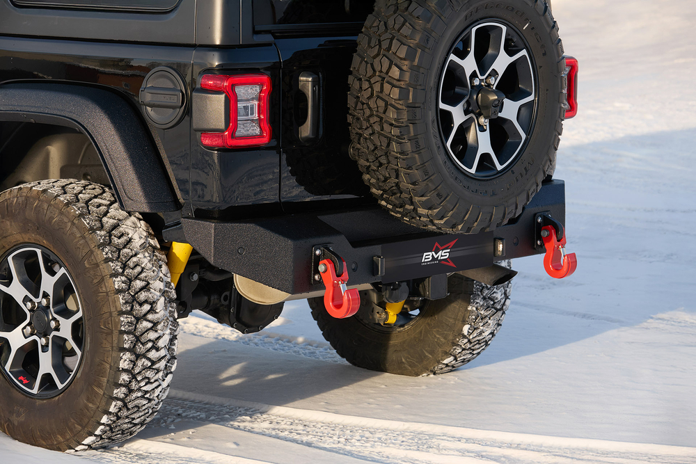 Бампер силовой задний BMS PRO-Line для Jeep Wrangler JL