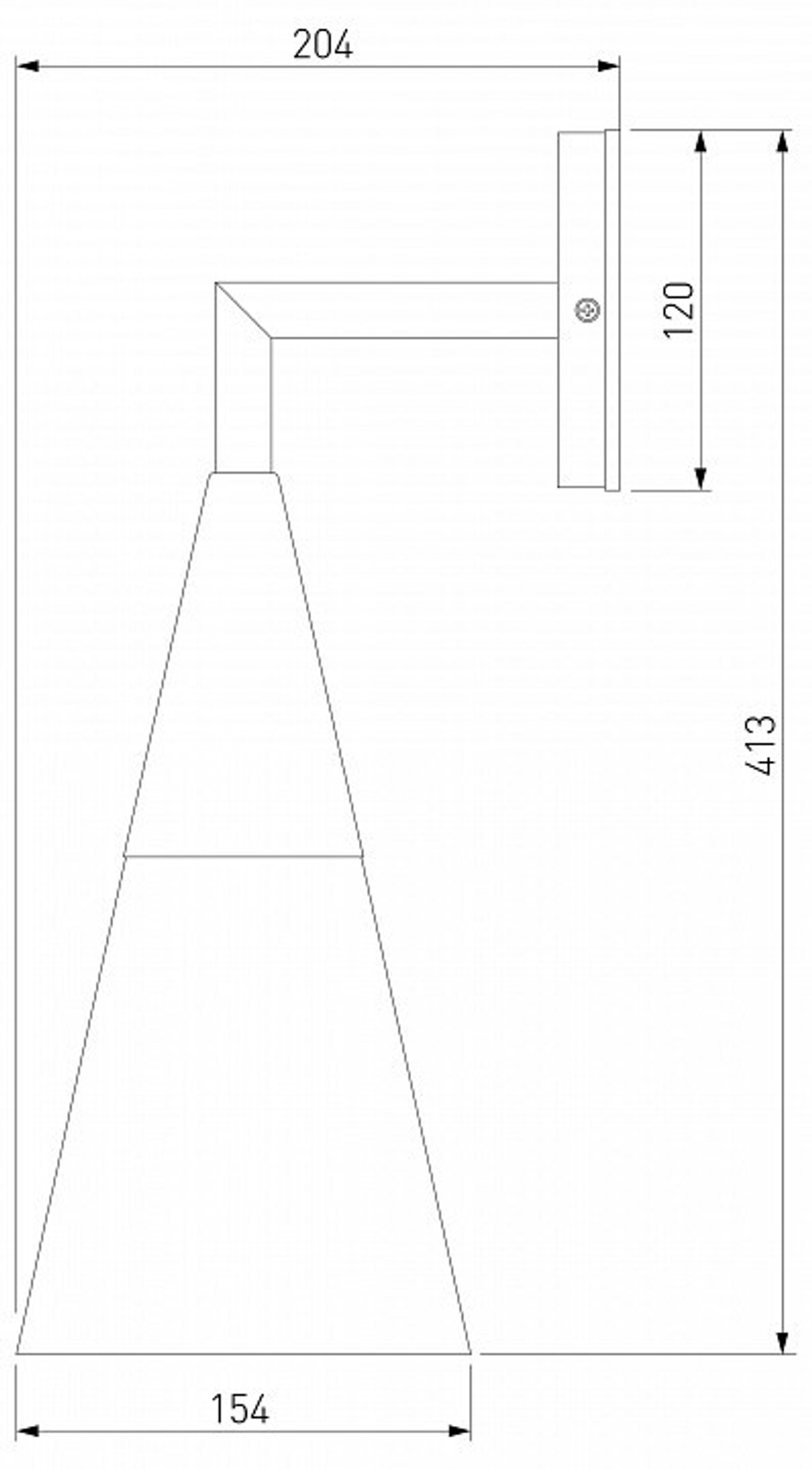 Светильник на штанге Elektrostandard Vesto a066198