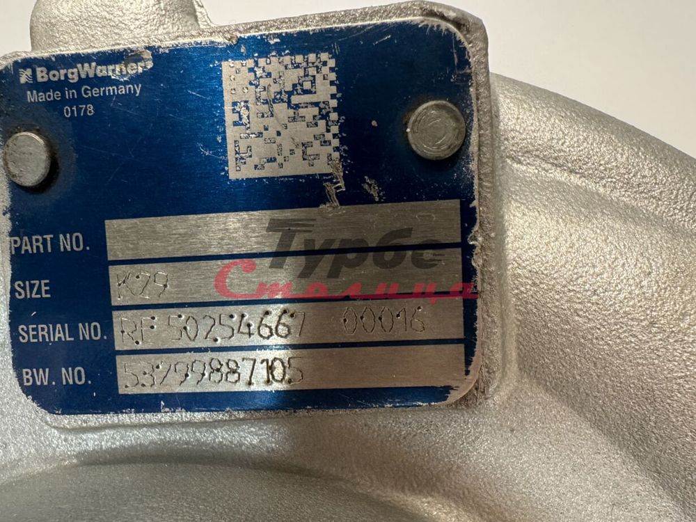 Турбина 53299707105 BorgWarner для Volvo