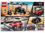Конструктор LEGO 75894 Автомобили 1967 Mini Cooper S Rally и 2018 MINI John Cooper Works Buggy