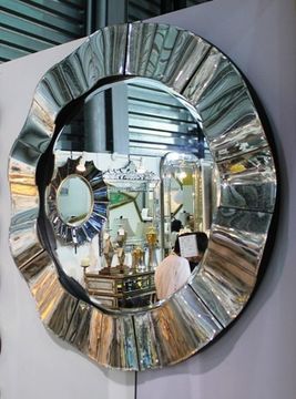зеркало круглое  в раме 01-14 ( by MAGIC MIRROR )