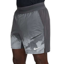 Мужские теннисные шорты Nike Court Paris Slam Dri-Fit Tennis - anthracite/cool grey/white