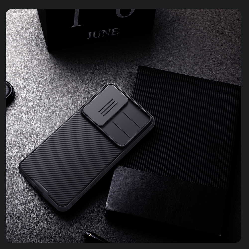 Чехол с защитной шторкой для камеры от Nillkin на Samsung Galaxy S25+ Плюс, серия CamShield Pro Case