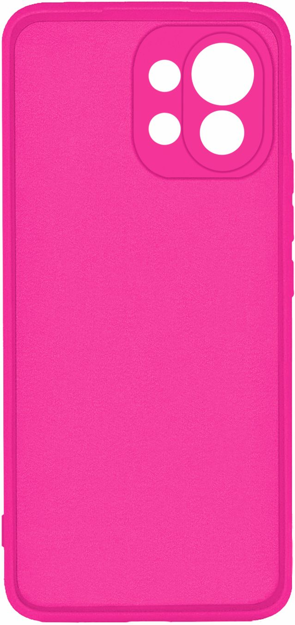 Мягкий Soft Touch чехол из силикона для XIAOMI MI 11 с бархатной подкладкой