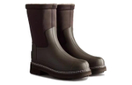 HUNTER Waterproof And Slip Resistant Rain Boots Women"s Chocolate