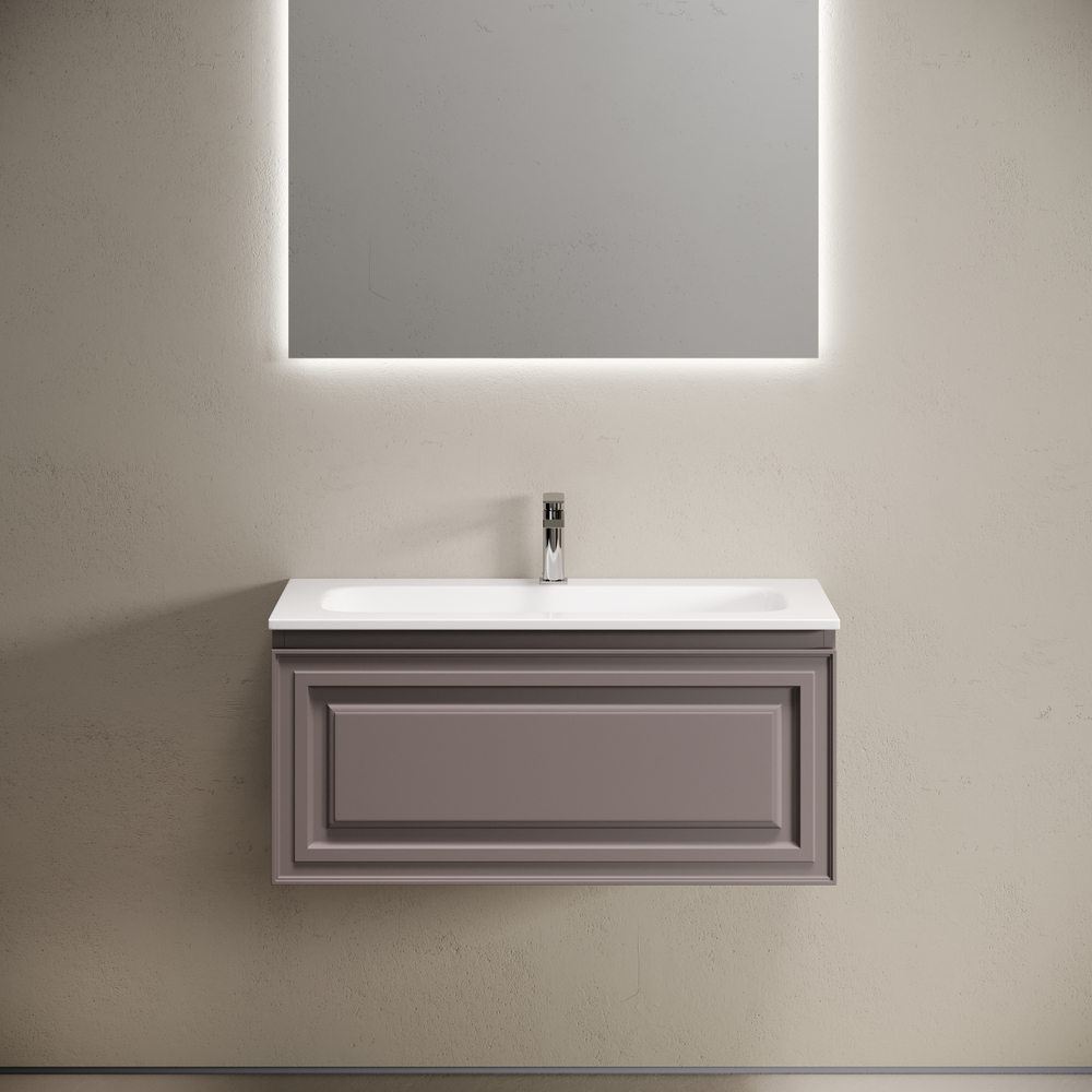 Тумба подвесная Sancos Very c одним ящиком 890х445х406, Doha Soft, VR90SM, арт. VR90SM