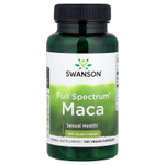 Swanson Vitamins, Мака Full Spectrum®, 500 мг, 100 веганских капсул