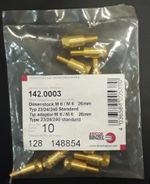 142.0003 Вставка сварочного наконечника М6/М6/26 Abicor Binzel