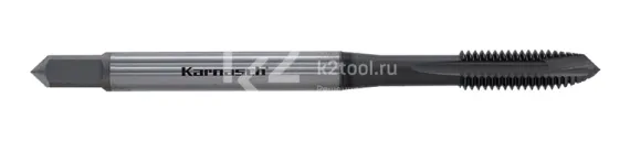 Метчик машинный Karnasch M2x0,4 мм, HSSE-PM, DIN 371, арт. 20.2023.02