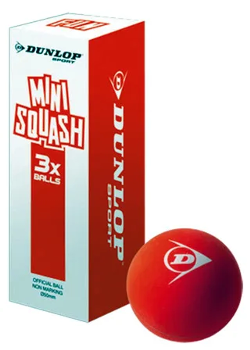Мячи для сквоша Dunlop Mini Fun - 3B