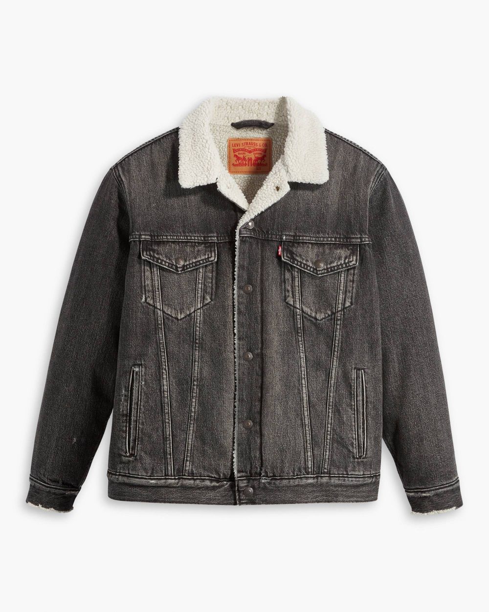 Куртка джинсовая утепленная мужская LEVI'S RELAXED FIT SHERPA TRKR SALT LAKE SHERPA