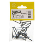 САМОРЕЗЫ СТРОЙБАТ ГИПСОКАРТОН-ДЕРЕВО 3,5Х41 25ШТ 1365