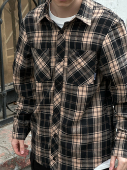 Рубашка BLK CROWN Lumberjack Коричневый
