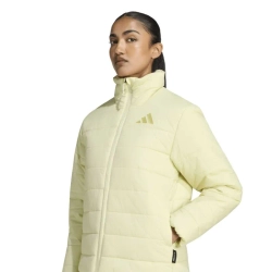 Женская теннисная куртка Adidas Multi Essentials Padded - dual yellow