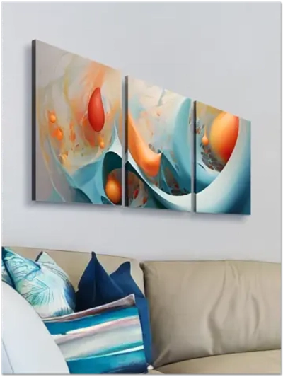 Картина Связь форм модульная 50x70см 3шт.