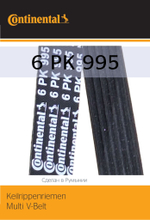 Ремень поликлиновый 6PK995
