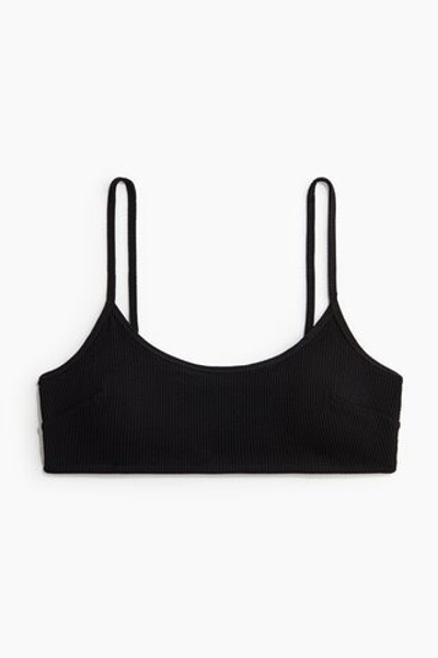 Верх бикини с мягкими чашками — Чёрный — H&M 1283447