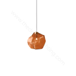 Pendant design lamp Ice Cube by Lasvit (Brown)