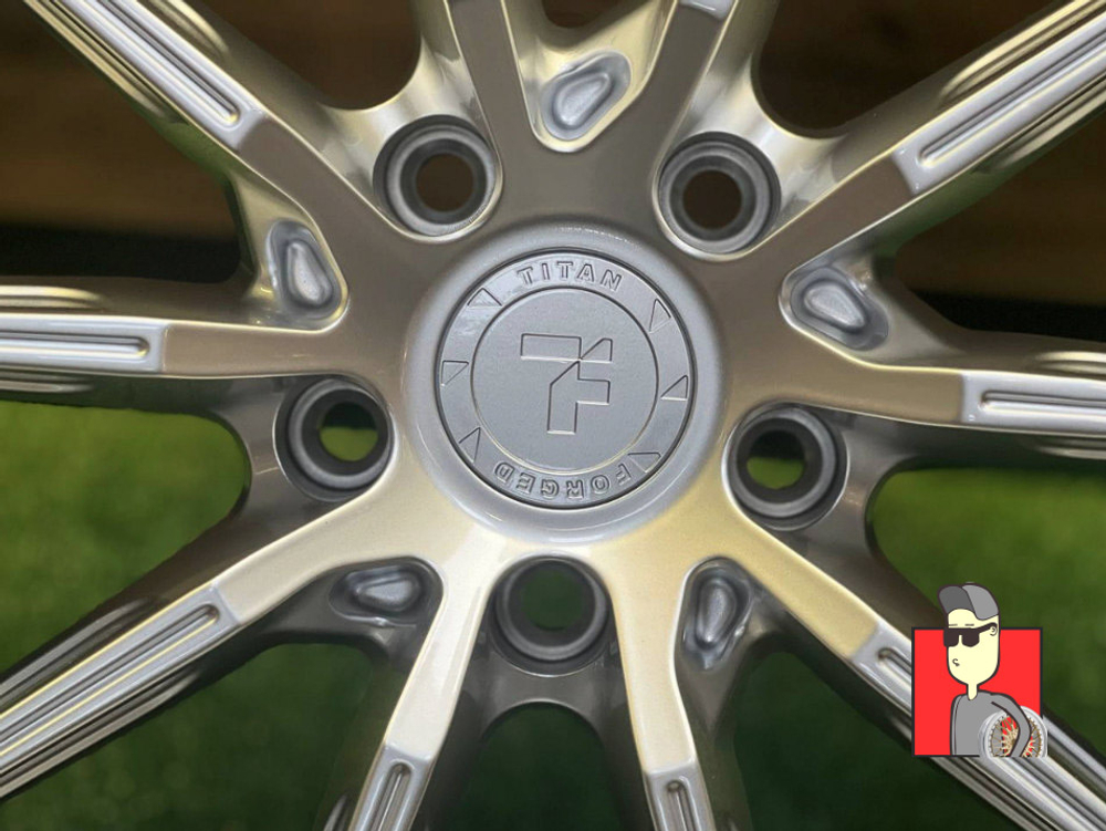 Комплект дисков Brixton Titan Forged TF34 19x8.5/9.5 et35/35 5x112