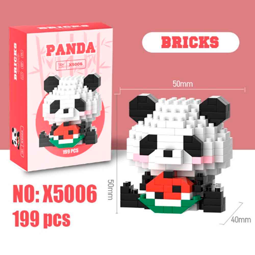 Конструктор Bricks Панда
