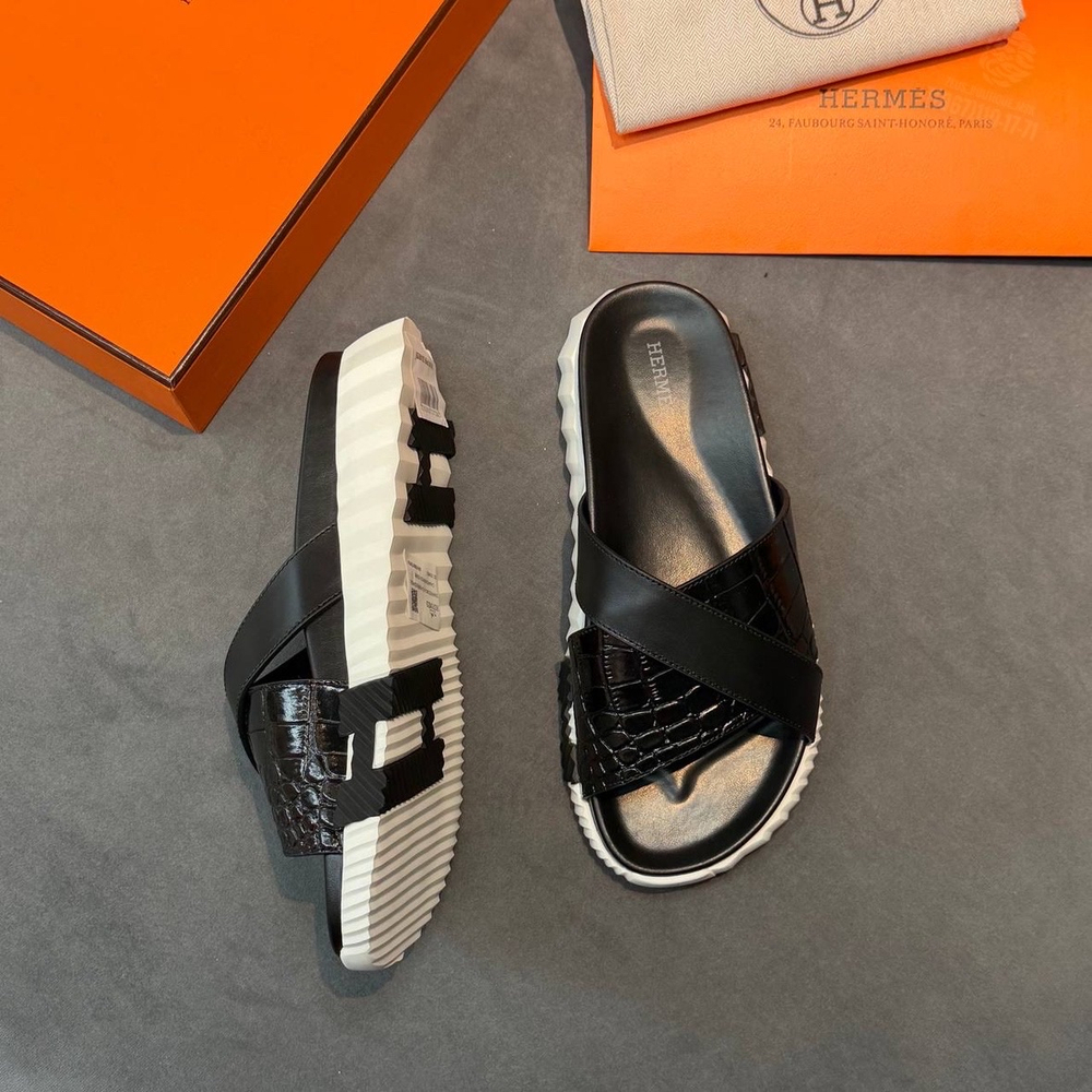 Шлепанцы Hermes Infra