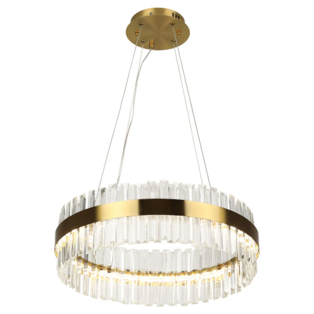 Люстра Rivoli Gwinnett 6193-201 подвесная светодиодная LED 3000-6300К 112 Вт с пультом | Rivoli
