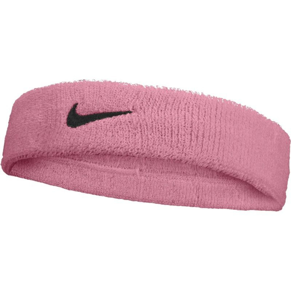 Повязка на голову Nike Swoosh - pink carnation