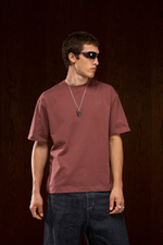 Футболка Blue Monte T-shirt With Insect Print "Tu Lin Orange Brown"