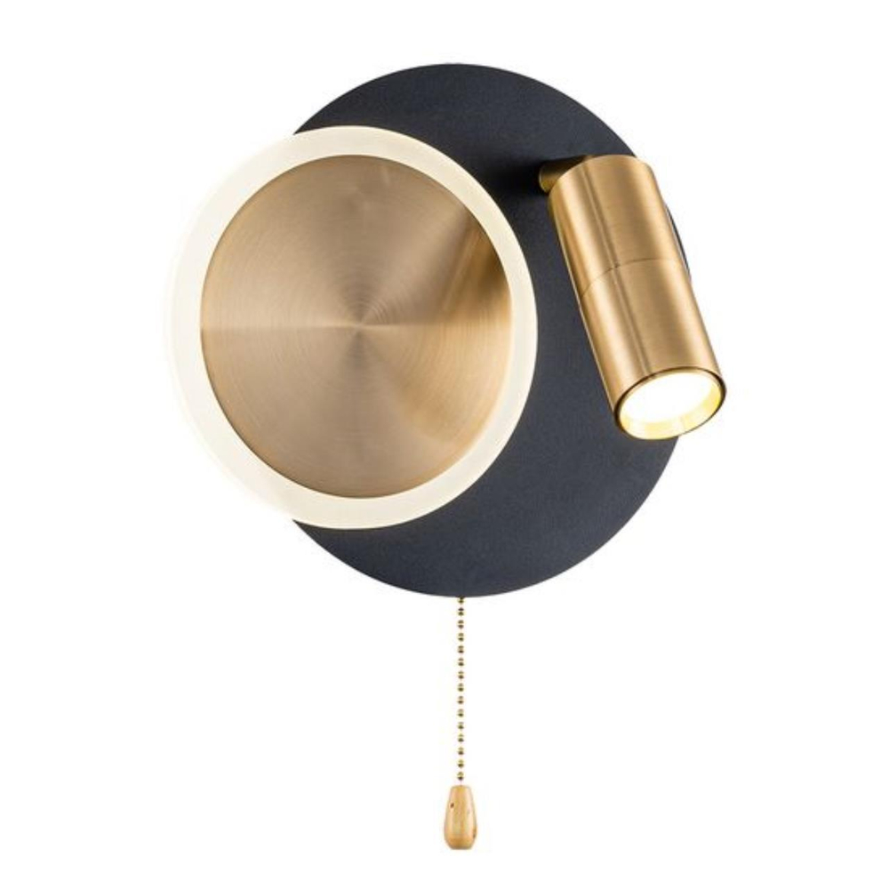 Настенный светильник Arte Lamp Syrma A2213AP-2BK