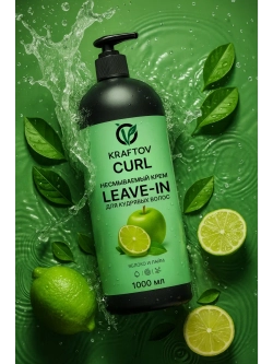 Несмываемый кондиционер leave-in для кудрявых волос