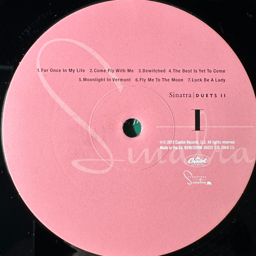 Sinatra ‎– Duets 2LP (Европа 2014г.)