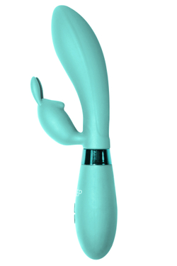 Indeep Yonce Turquoise - Вибратор-кролик, голубой