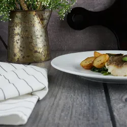 Тарелка d 27,2 см h2,2 см белая фарфор Glory Eco P.L. Proff Cuisine [4]