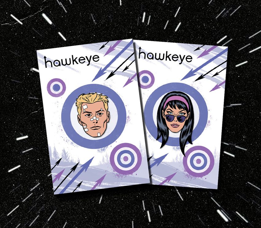 Набор пинов "Hawkeye"