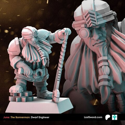 Миниатюра Dwarf Engineer