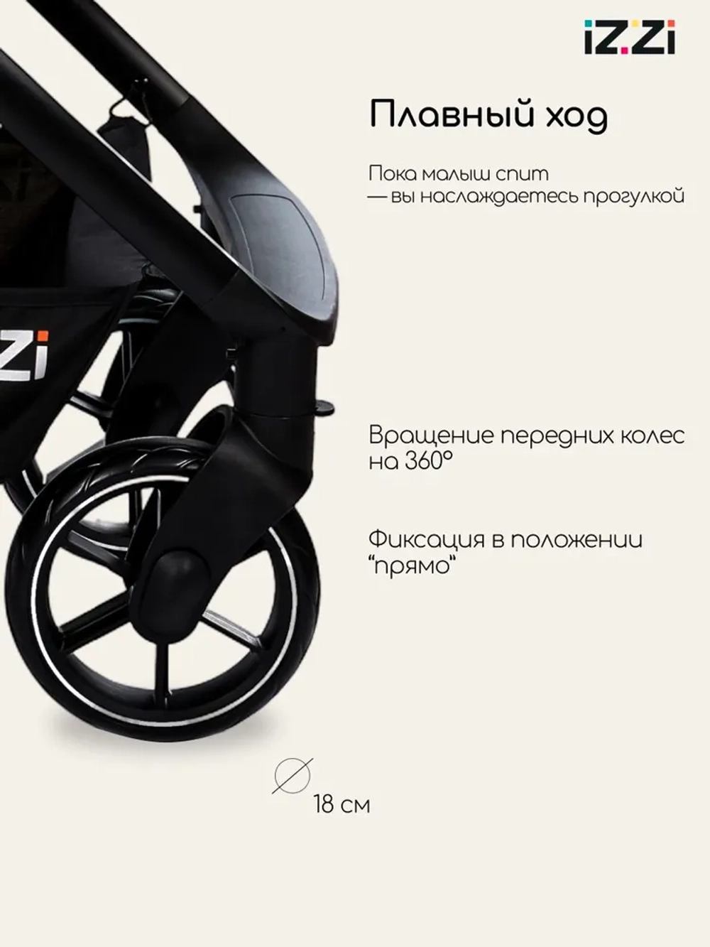 Коляска-трансформер IZZI 3 в 1