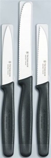 Набор швейцарских кухонных ножей Victorinox предметов 3 шт.