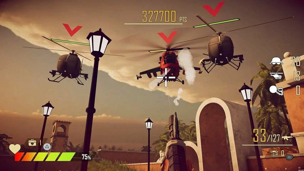 Operation Wolf Returns: First Mission. Rescue Edition (гарнитура PS VR 2 по желанию) (диск для PS5, полностью на английском языке)